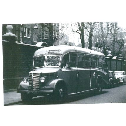 Black & White Photo of Samuelson New Transport Co. Ltd. VME 733 ex L. Manny Ltd.
