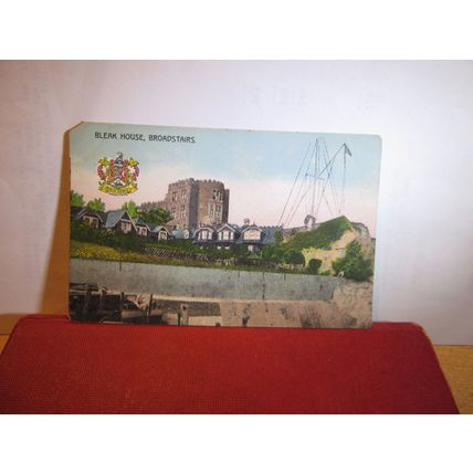 BLEAK HOUSE, BROADSTAIRS, KENT unused antique postcard by J R Gale. =
