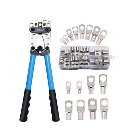 Dechengbao HX-50B Battery / Electrical Cable Crimping Tool , 6-50mm & 60pcs Copp