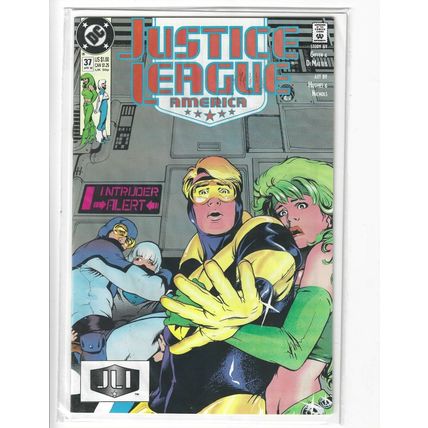 Justice League America, #37, DC Comic, 1990, High Grade