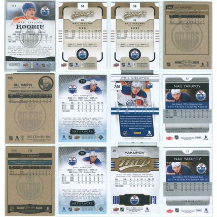 NAIL YAKUPOV 13x card lot incl Rookie RC