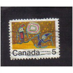 1970 canada christmas skiing 5c f/u sg664