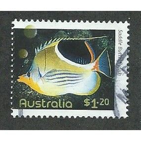 AUS 2010 $1.20 'FISHES OF THE REEF' FINE USED (EBID34-998)