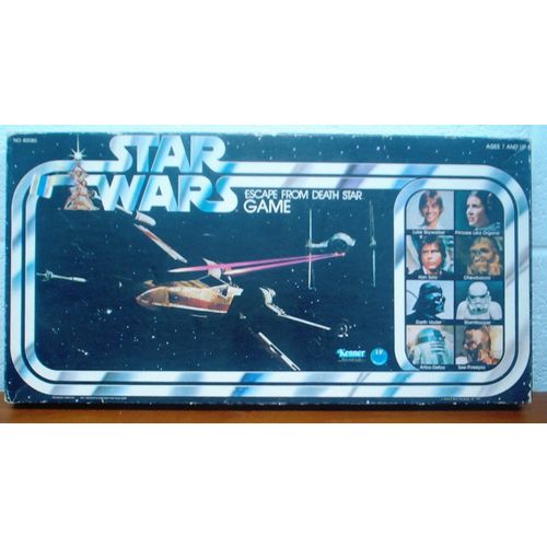 STAR WARS ' ESCAPE FROM DEATH STAR ' Board Game (1977)