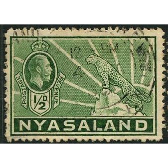 NYASALAND 1934 SG 114 - #2 fine used (o)