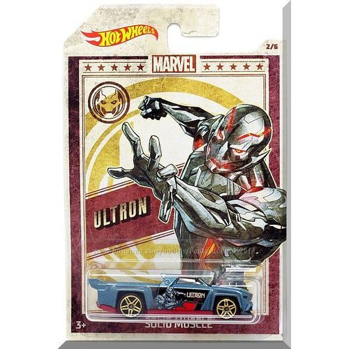 Hot Wheels - Solid Muscle: Marvel - The Avengers #2/6 (2019) *Ultron / Blue*