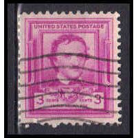 Used 986 3c Edgar Allan Poe Very Fine KA5226