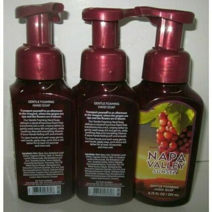 3 Bath Body Works Hand Soap Nourishing Olive Oil Napa Valley Sunset
