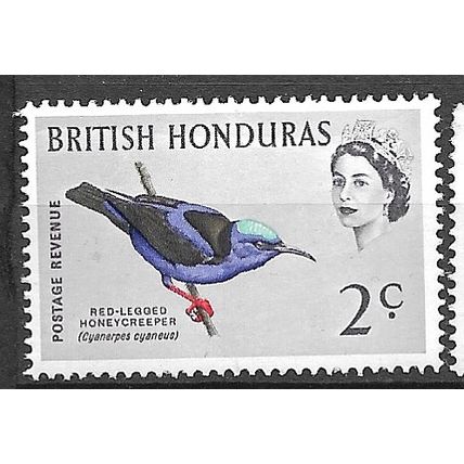 BRITISH HONDURAS 1962 SG 203 - MLH (*) - wmk. Upright - BIRD