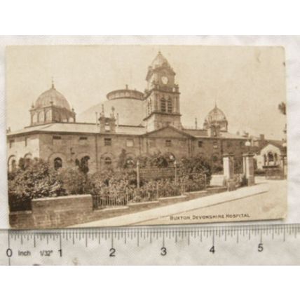 pre 1918 postcard Devonshire Hospital, Buxton
