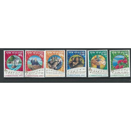 new zealand stamps sg2097 sg 2097 mnh christmas 1997