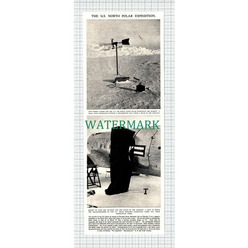 X857) The US North Polar Expedition Air Station Patuxent Maryland - 1952 Clip