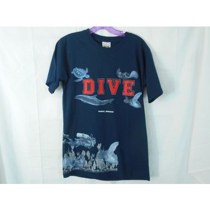 Dive T Shirt Nassau Bahamas Sea Turtles SCUBA Diver Coral Ocean Reef