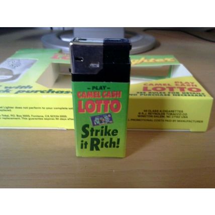 Camel Cash Lotto Lighter