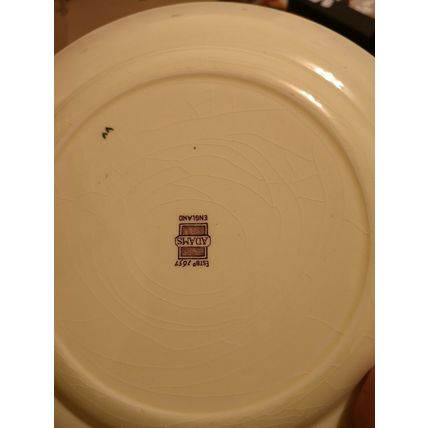 Vintage Adams Cries of London Breakfast Plate 23cm Sweet China Oranges