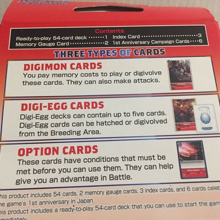 New Digimon Card Game: Gallantmon Trading Card Starter Deck - 54 Cards
