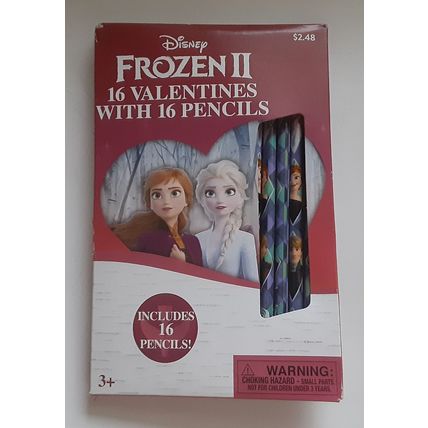 Huge Lot 64 Valentine Cards LOL Frozen ll Scented Eraser + 48 Pencils + Art LOOK
