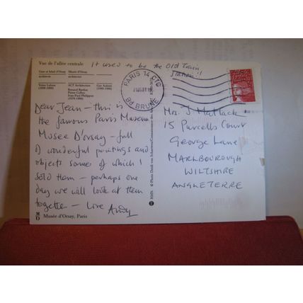 MUSEE D'ORSAY, PARIS used postcard 2001 postmark =