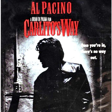 Al Pacino Carlito's Way DVD, 1993, Widescreen (L1)