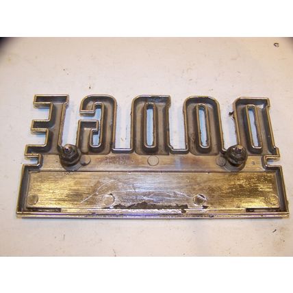 1969 70 71 DODGE TRUCK CAMPER SPECIAL EMBLEM OEM #2833662 POWER WAGON