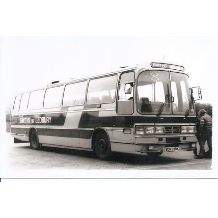 Black & White Photograph of Smiths Motors (Ledbury) Ltd. - WDG 230X