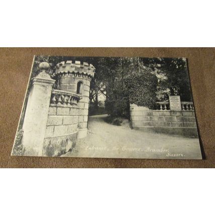 Early Postcard - The Towers Entrance, Bramber - Horsham, Sussex