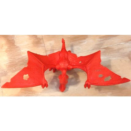 Zuru Smashers Dino Ice Age Blizzard Pterodactyl Lg Red Egg Yellow Bone Series 4