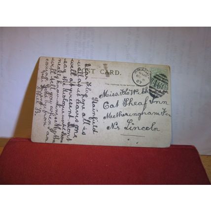 NORTH LANDING, FLAMBOROUGH, YORKSHIRE used antique postcard 1907 pm =