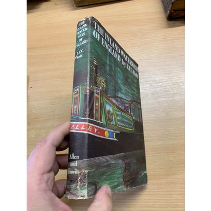 1970 "THE INLAND WATERWAYS OF ENGLAND" L T C ROLT HB BOOK & FOLD OUT MAP (P4)