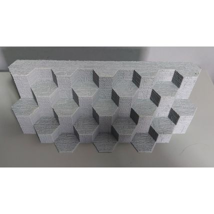 figure bases/figure stand/hex riser dungeon riser display stand for miniatures