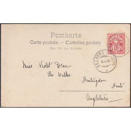 Gütsch und Pilatus, Luzern, 1906 - Edition Illustrato Luzern AK
