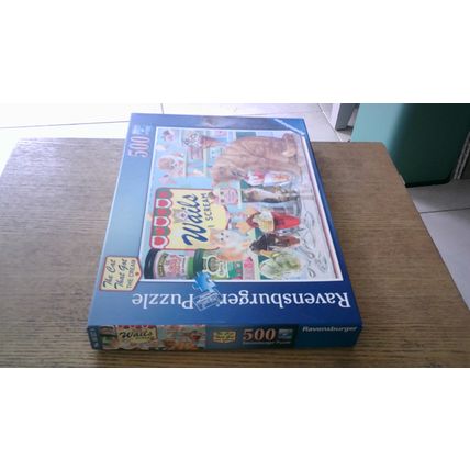 THE CAT THAT GOT THE CREAM by Steve Read Jigsaw (500 Piece) Ravensburger 2020