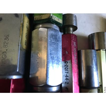 LOT PLUG GAGE GO NOGO VAN KEUREN .835,840,696,698,8236,8220,8085,881,8750  ,ES