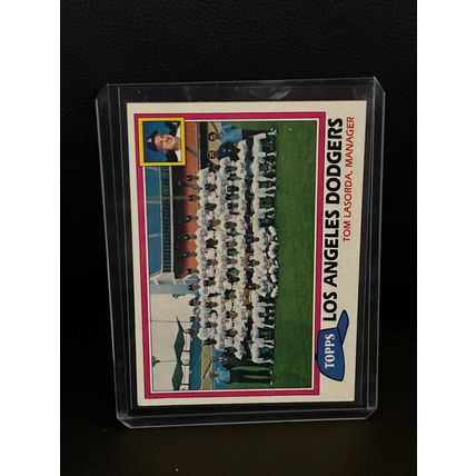 Dodgers Team #679 | 1981 Topps Baseball Trading Card