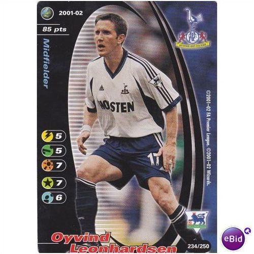 Card No. 234 Oyvind Leonhardsen Midfielder (TT336)