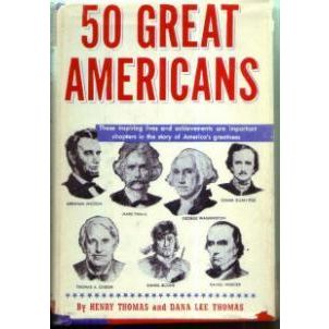 50 GREAT AMERICANS :: 1948 HB w/ DJ