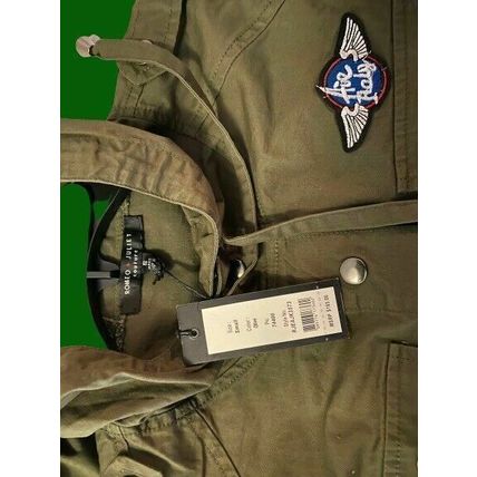 Romeo and Juliet Patched Hooded Army Vest