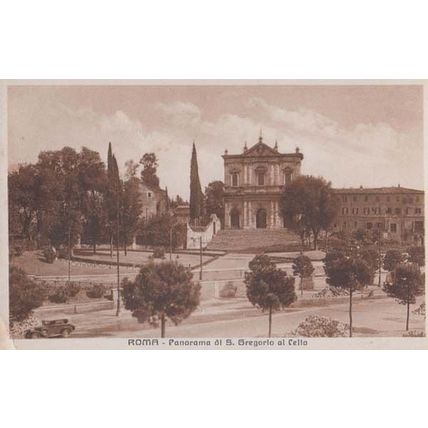 Roma Panorama Di Gregorio El Cello Antique Italy Italian Postcard