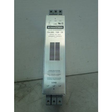 NEW SCHAFFNER FN 258-100-35 LINE FILTER,Aj