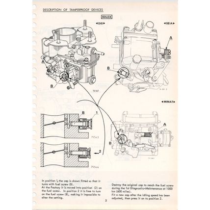 Renault MR171 Service Bulletins 1978 To 1981 PDF