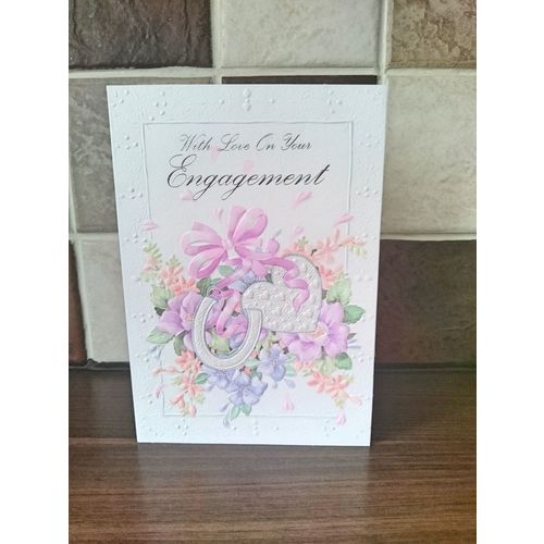 With Love On Your Engagement x 2 different designs