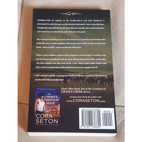 The Cowboy Earns a Bride by Cora Seton (2014, TSPB, Cowboys of Chance Creek)