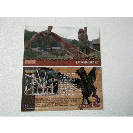 Topps 1996 Dragonheart Widevision Cards Card Variants (e31)