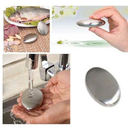 Cute Oval Effective Odour Removal Cleaner Stainless Steel Soap Pet Odor Remover