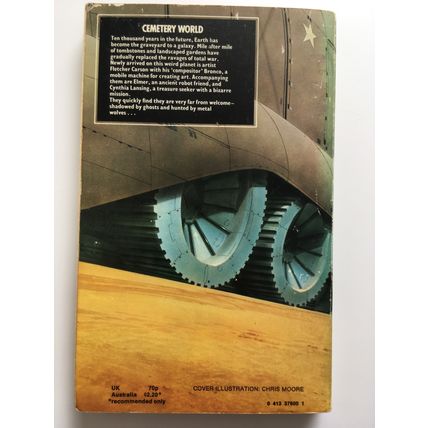 CEMETERY WORLD - CLIFFORD D. SIMAK (UK MAGNUM PAPERBACK, 1977)