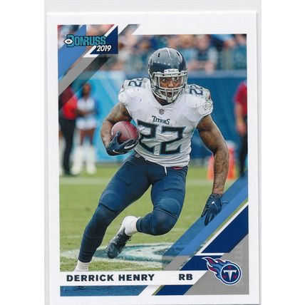 2019 Donruss Football Base 244 Derrick Henry Tennessee Titans