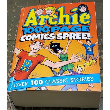 Archie 1000 Page Comic Book Spree 100+ Stories Good Condition ©2016 1st Printing