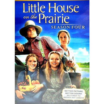 LITTLE HOUSE ON THE PRAIRIE SEASON FOUR DVD Deluxe Remastered Edition (L69)