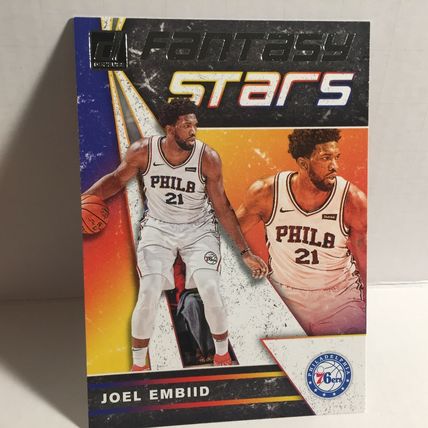 2019-20 NBA Donruss Philadelphia 76ers Joel Embiid NBA Basketball
