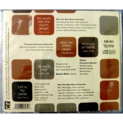 WHEN THE SMOKE CLEARS BARBARA WHITE MUSIC CD 9 TRACKS NEW SHRINKWRAPPED
